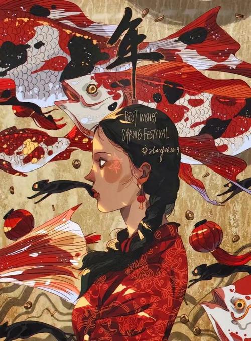 “中国最美插画师”画技了得，颜值堪比baby！