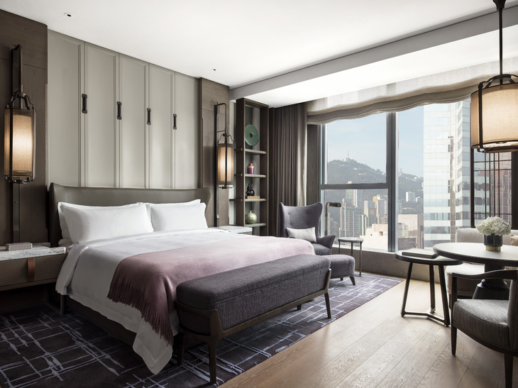 St.RegisHongKong, G.Deluxe 03 Day, City&Partial Harbour Views