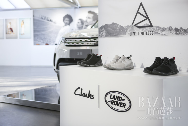 Clarks 2019春夏LIFE.LIMTLESS路虎联名款展区