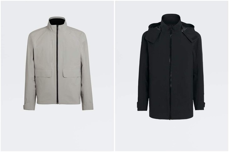 Z ZEGNA 2019冬季系列 白色短款POWER + 夹克-side