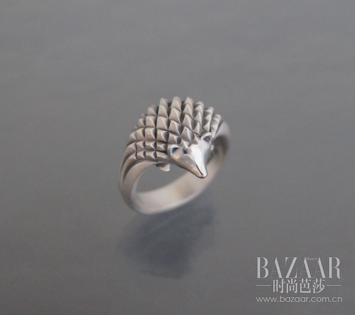 Hedgehog ring