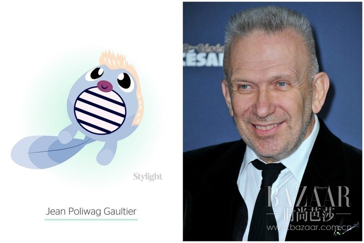 Jean Poliwag Gaultier：Jean Paul Gaultier as Poliwag