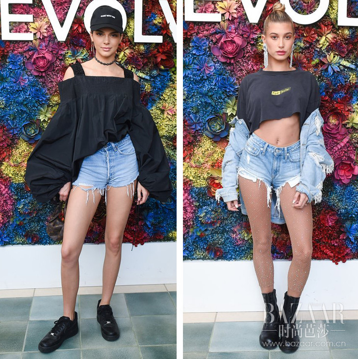 Kendall Jenner、Hailey Baldwin