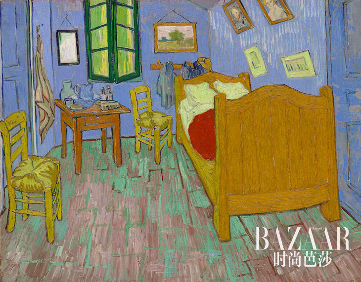 van-gogh-room-airbnb-art-institute-chicago-5