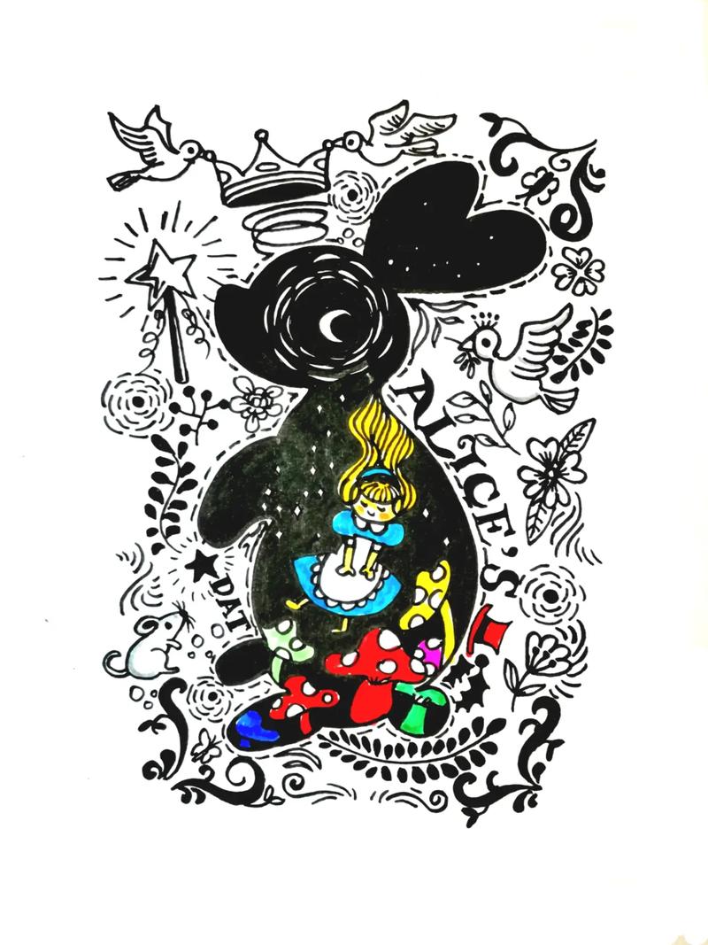 孩子们已做好准备,变身“跳进兔子洞的爱丽丝”