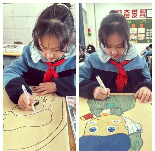 给孩子们一支画笔,勾勒彩色的未来