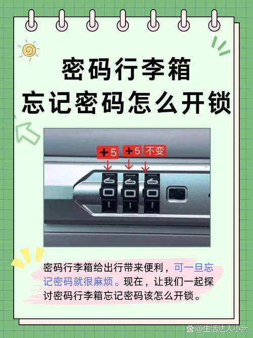 箱包忘记密码怎么办,行李箱密码忘了怎么办?可以这样做!