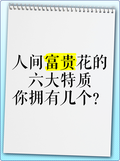 想当“人间富贵花”,我有错吗?