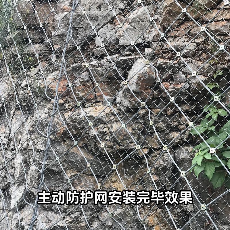 主动防护网规格型号,srp2主动防护网网目材料有多种颜色