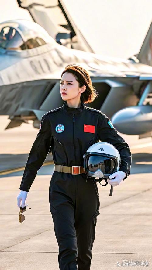 修飞机的飒爽女人们