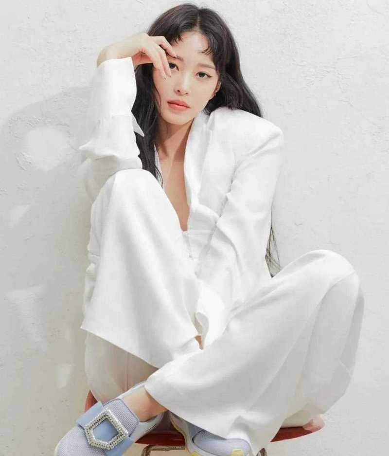 38岁大漂亮韩艺瑟，该美就美的劲儿让我以为她18！