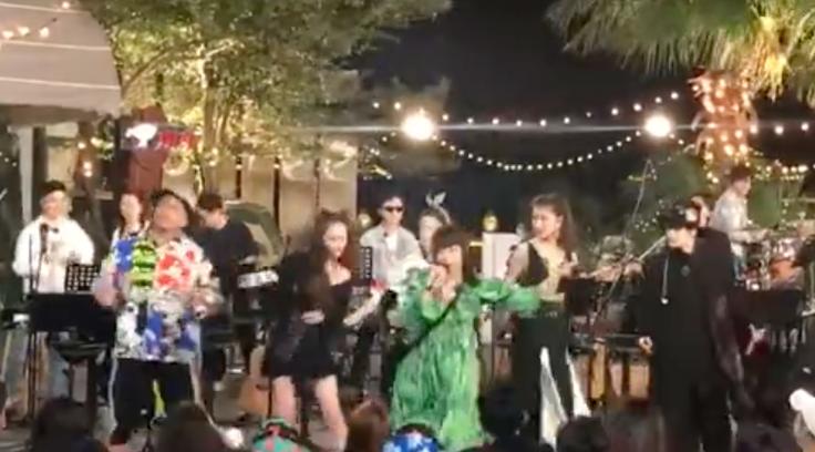 姐姐们舞台上乘风破浪,台下和姐夫们高甜恋爱,糖分也太超标了吧!