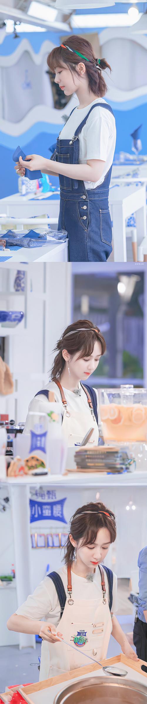 @杨紫,你参加的不是《中餐厅》,而是“锁骨发”造型比赛吧?